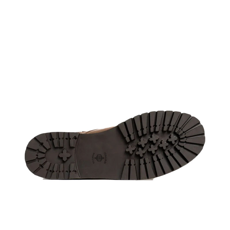 Men High Top Leather Combat Boots