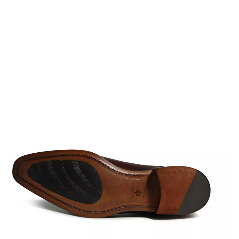 Patina Classic Mid Top Leather Chelsea Boot Tan