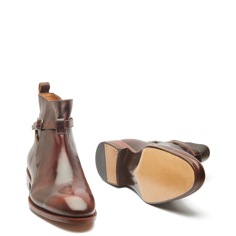 Heritage Jodhpuri Boot Hand Welted Tan