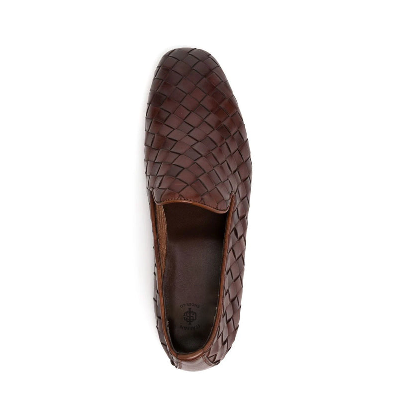 Tessuto Leather Loafers