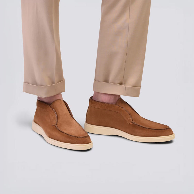 Brown Suede Loafer For Men