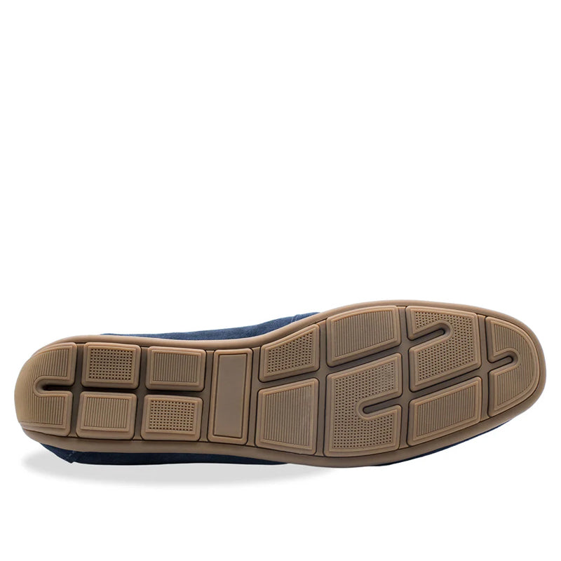 Gregores Suede Penny Moccasin