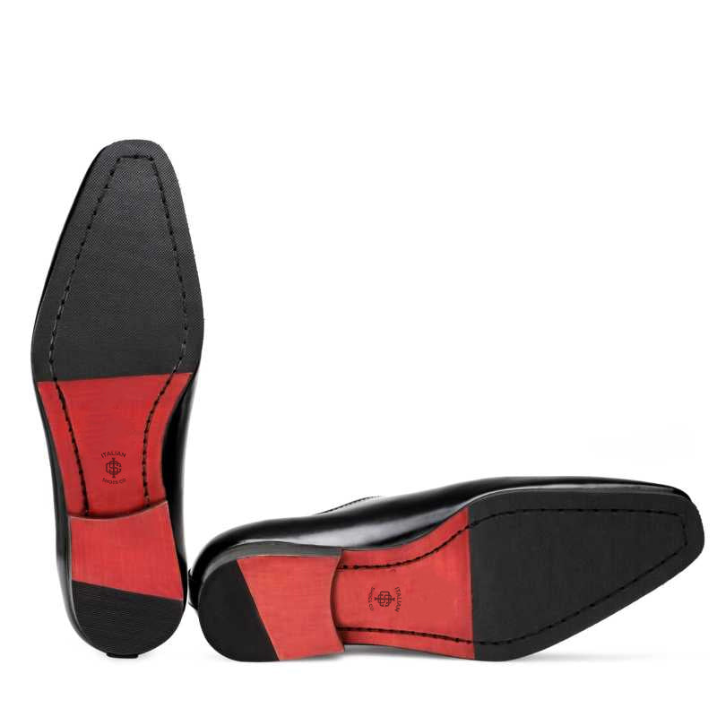 Patent Wholecut Shiny Leather Oxford Shoe