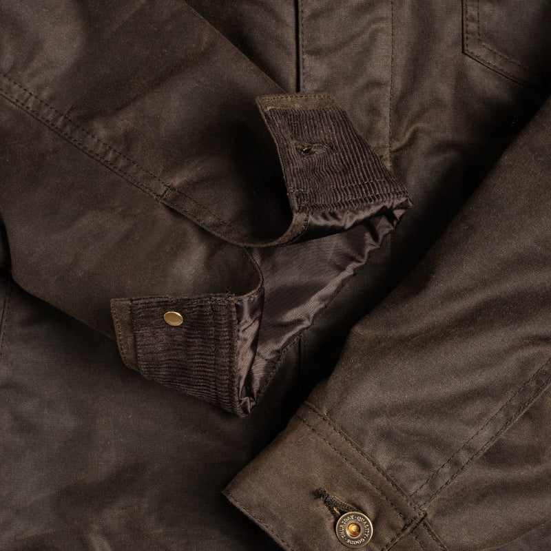 Campo In Tela Cerata Jacket Dark Olive