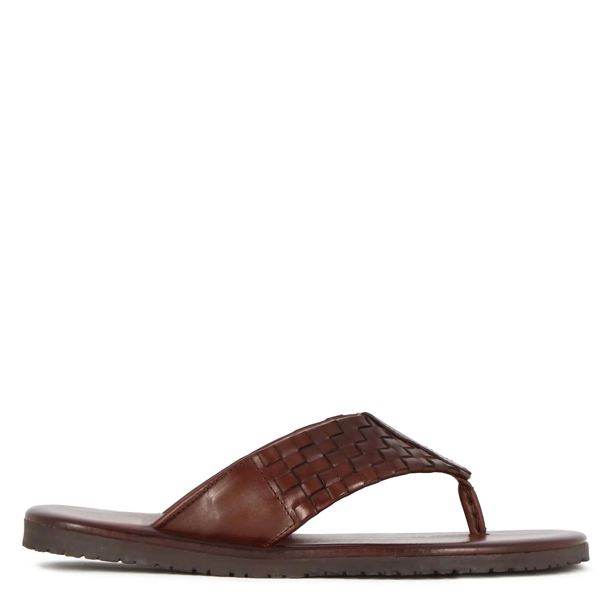 Handmade braided leather Slip on