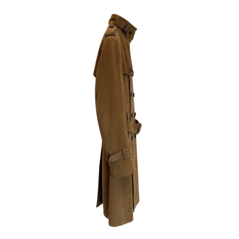 Vintage Suede Long Coat