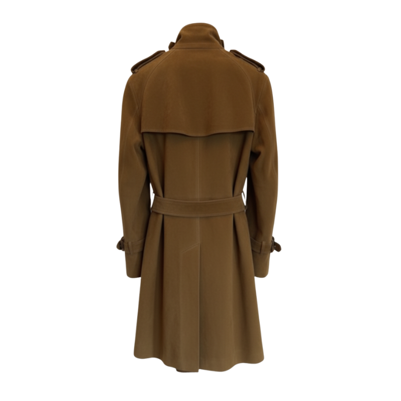 Vintage Suede Long Coat