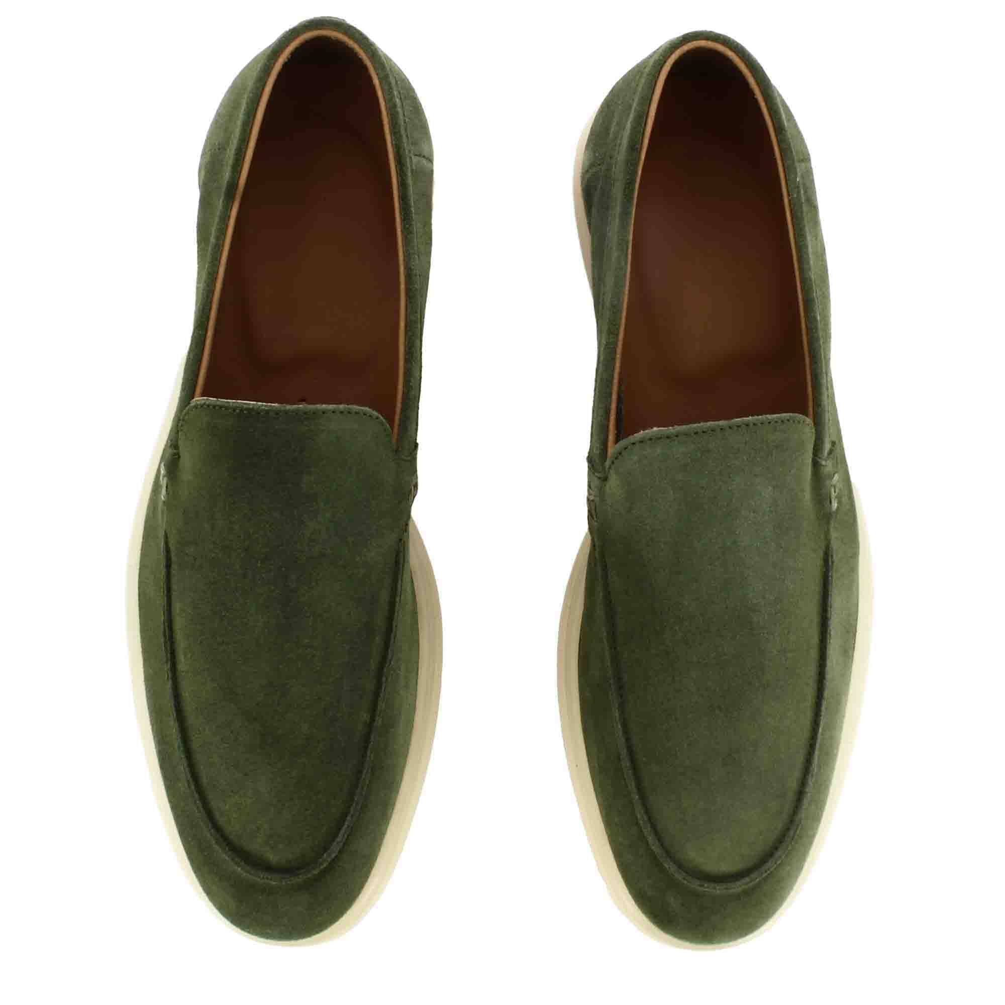 Loafer in Suede Leather