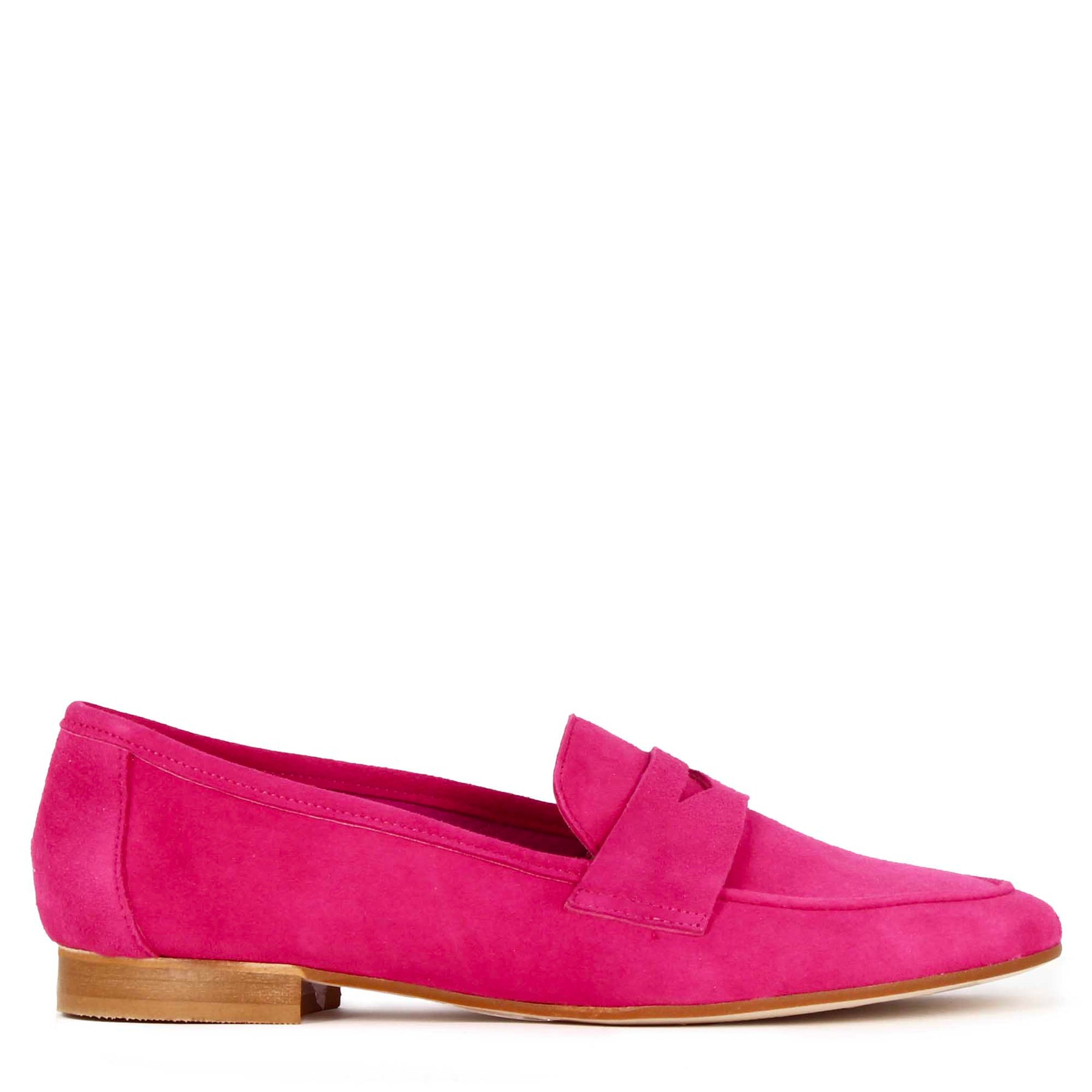 Pink Suede Women's Moccasin