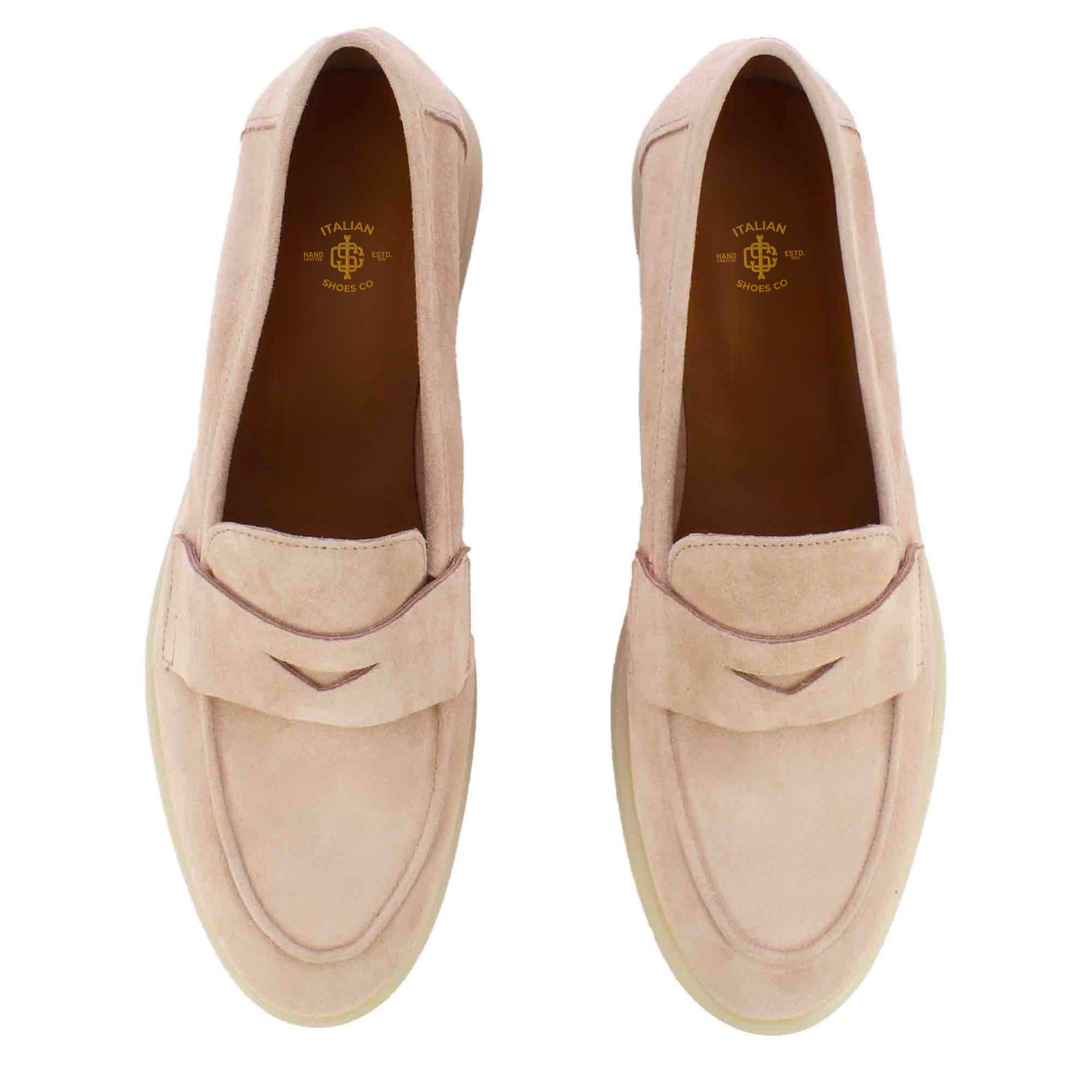 Classic Women's Moccasin in Pink Suede