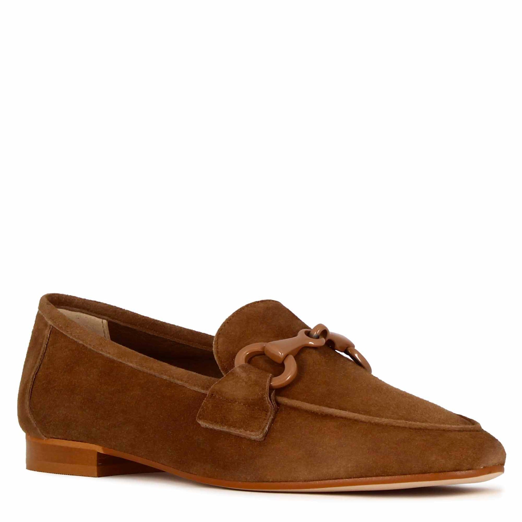 Women's Suede Moccasine in Light