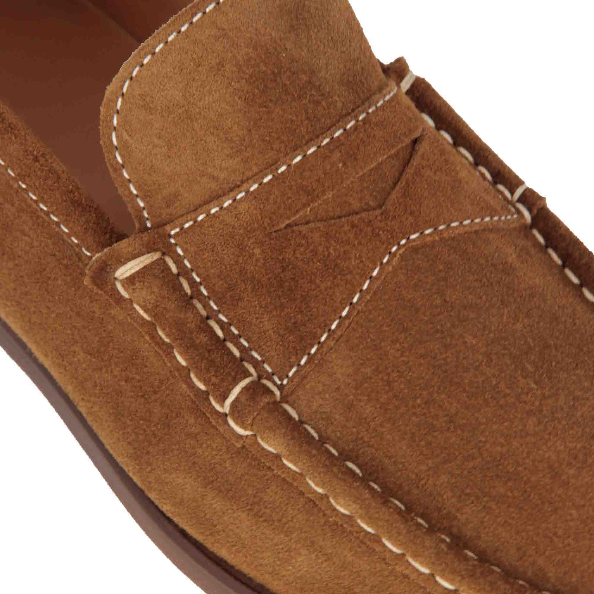 Handmade suede men's Loafer