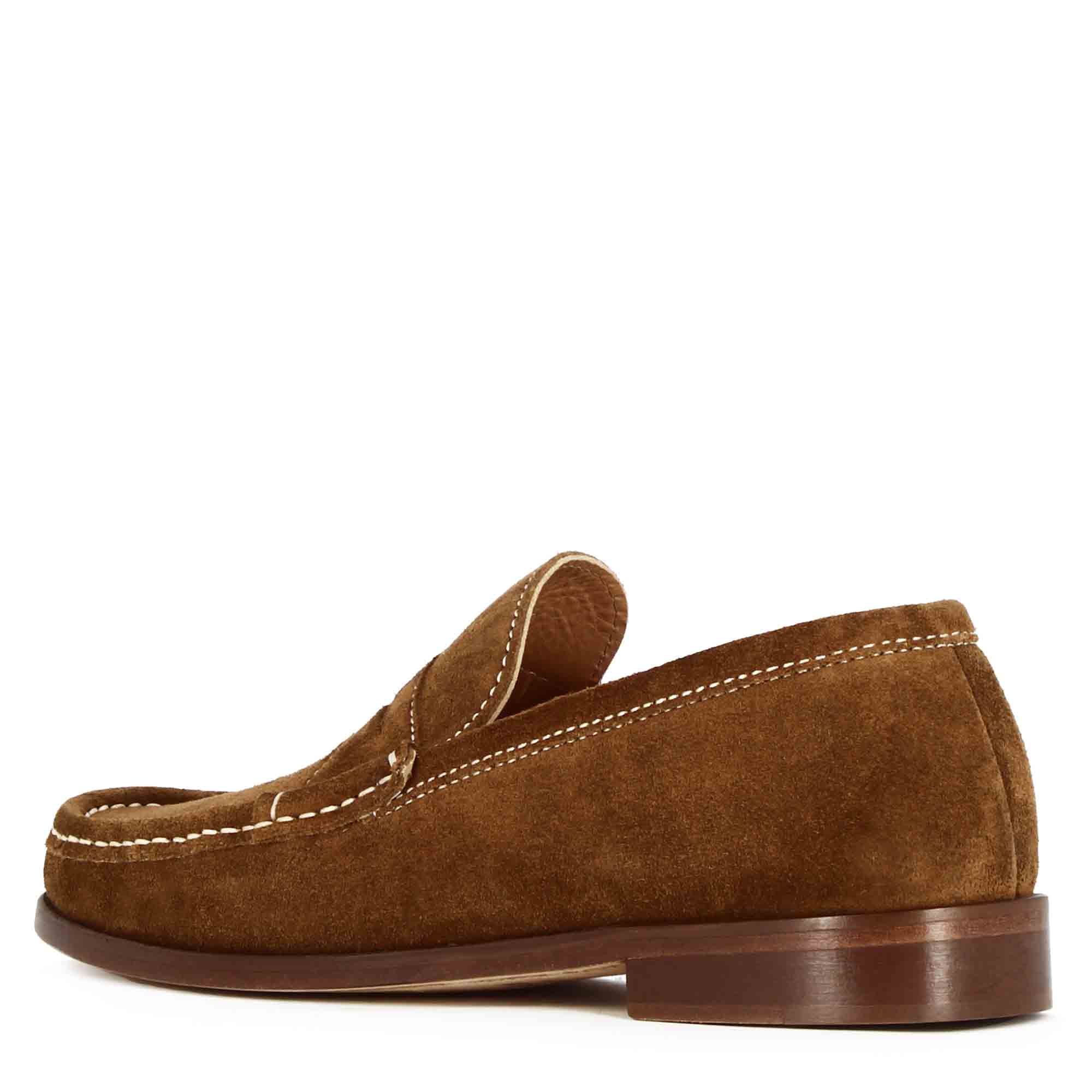 Handmade suede men's Loafer