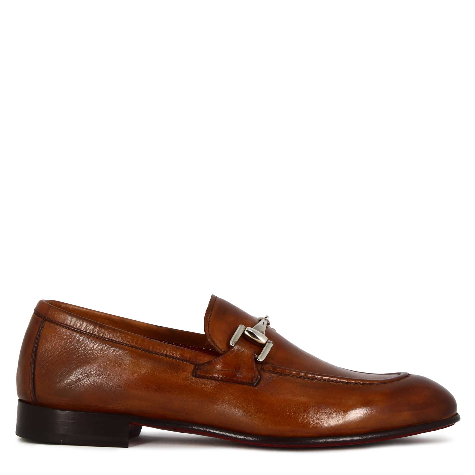 Classic Leather Moccasin With Horsebit