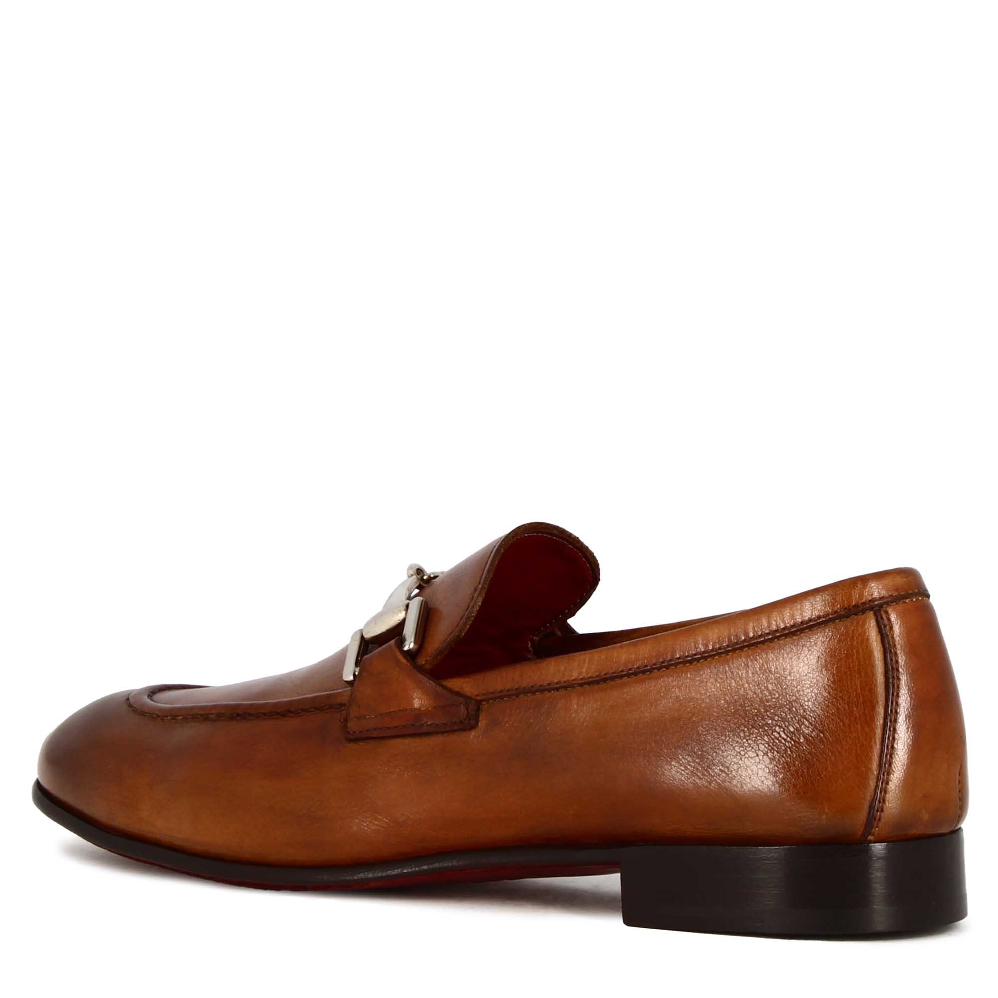 Classic Leather Moccasin With Horsebit