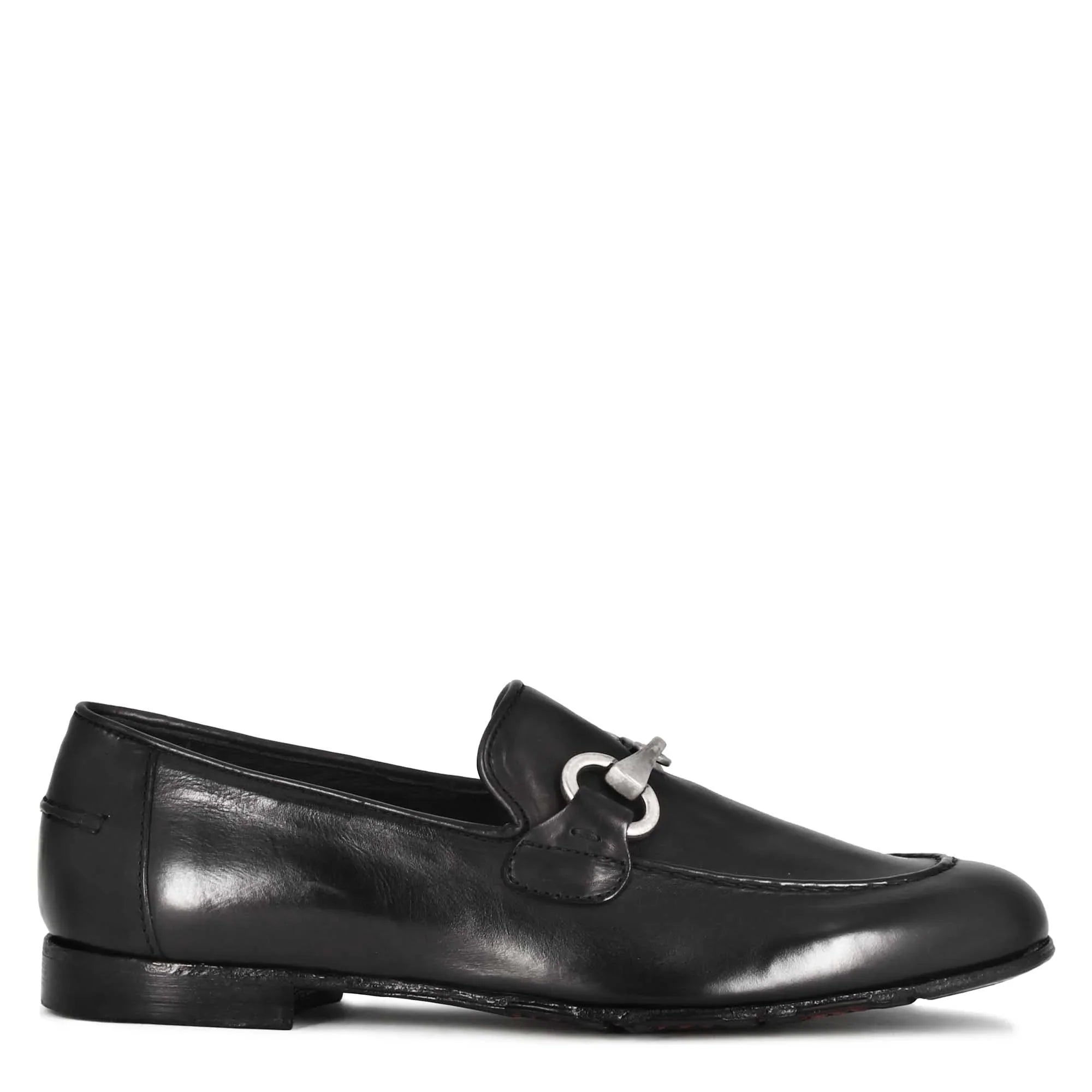 Men's leather moccasin