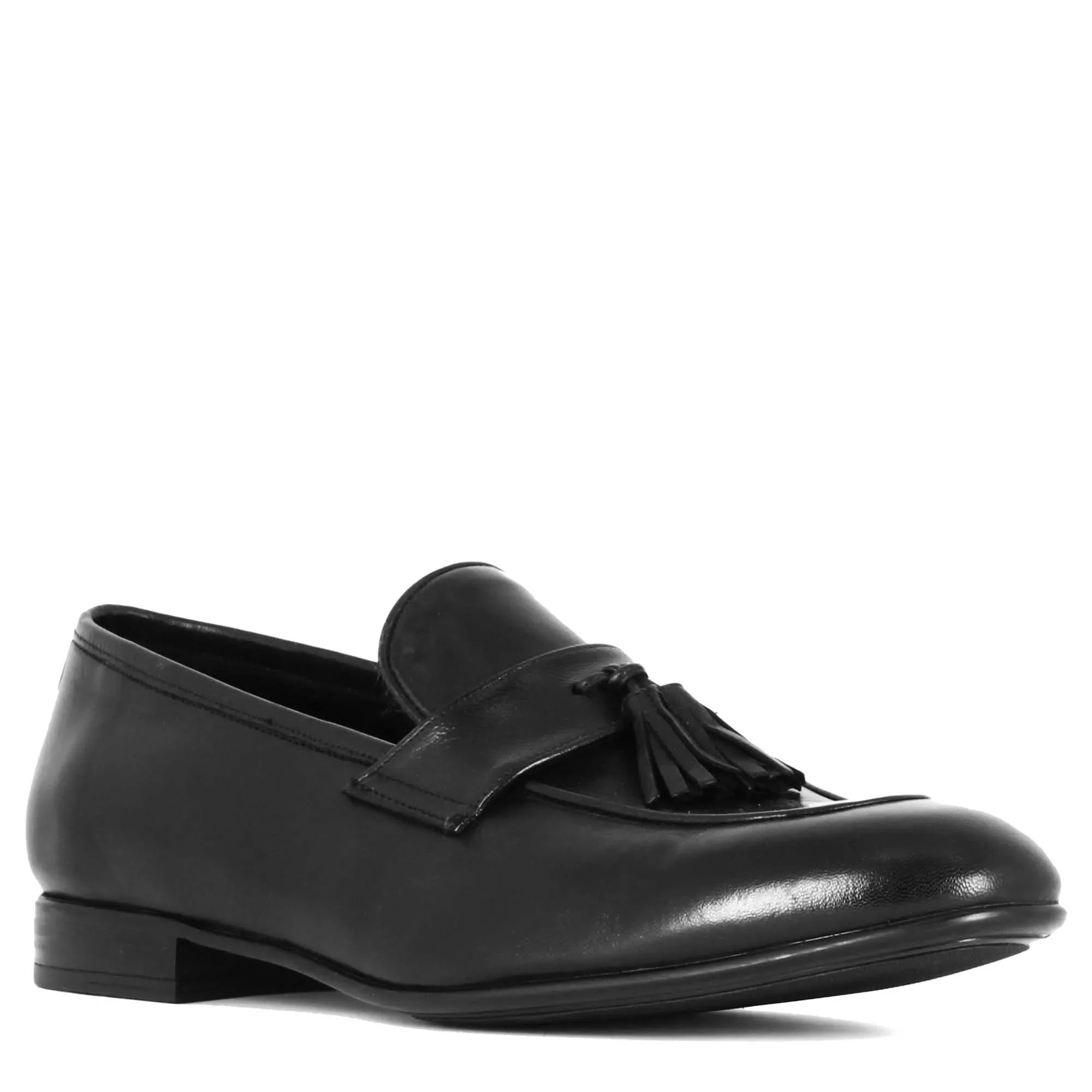 Soft Leather Tassels Loafers