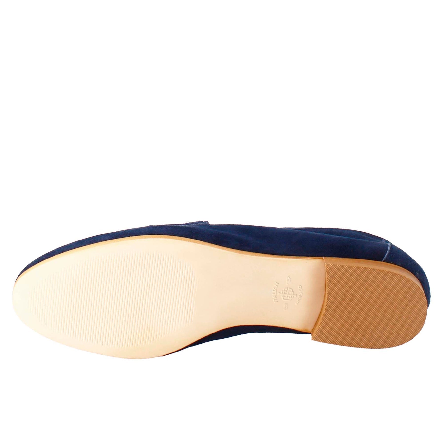 Dark Blue Suede Women's Moccasin