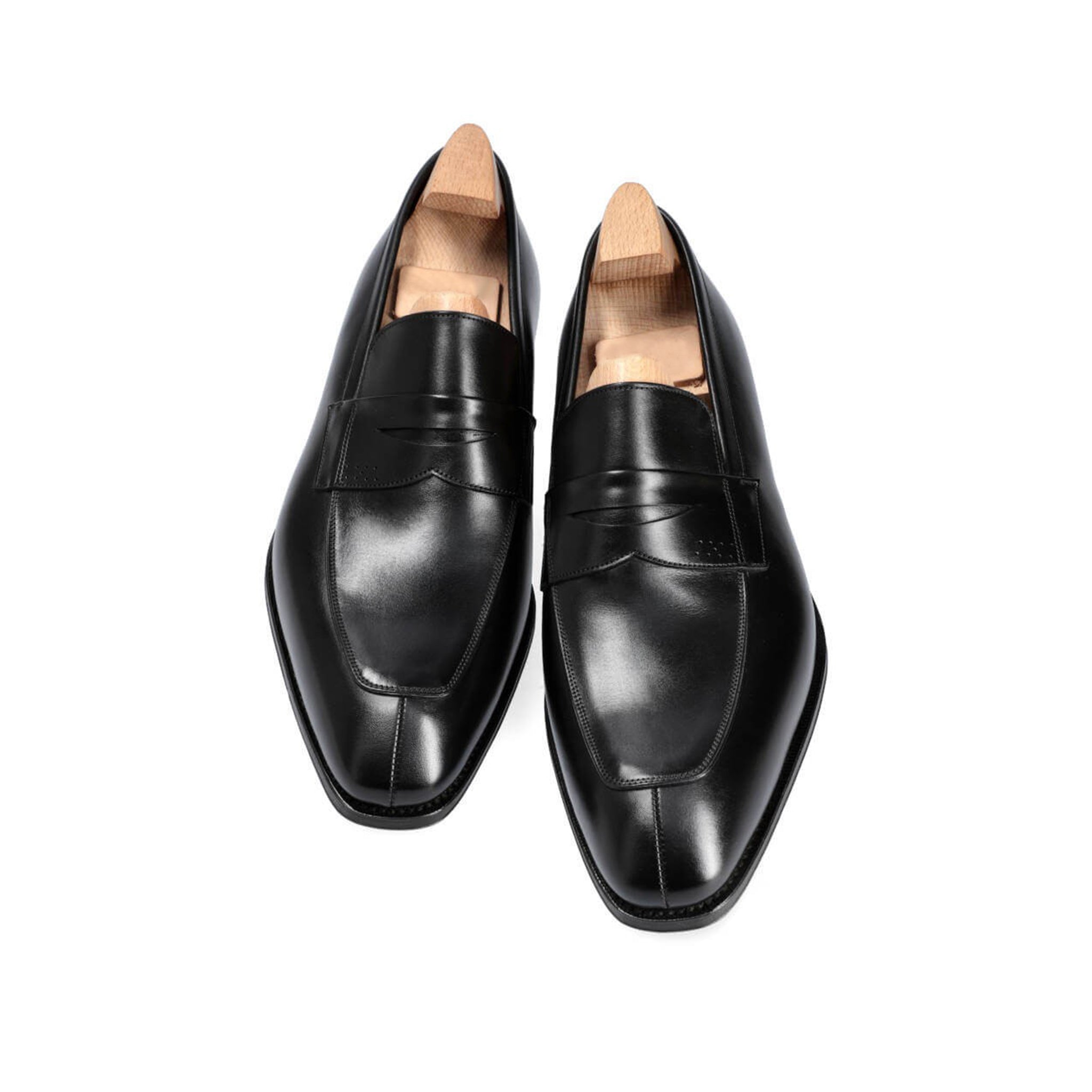 Norwegian Boxcalf Penny Loafers
