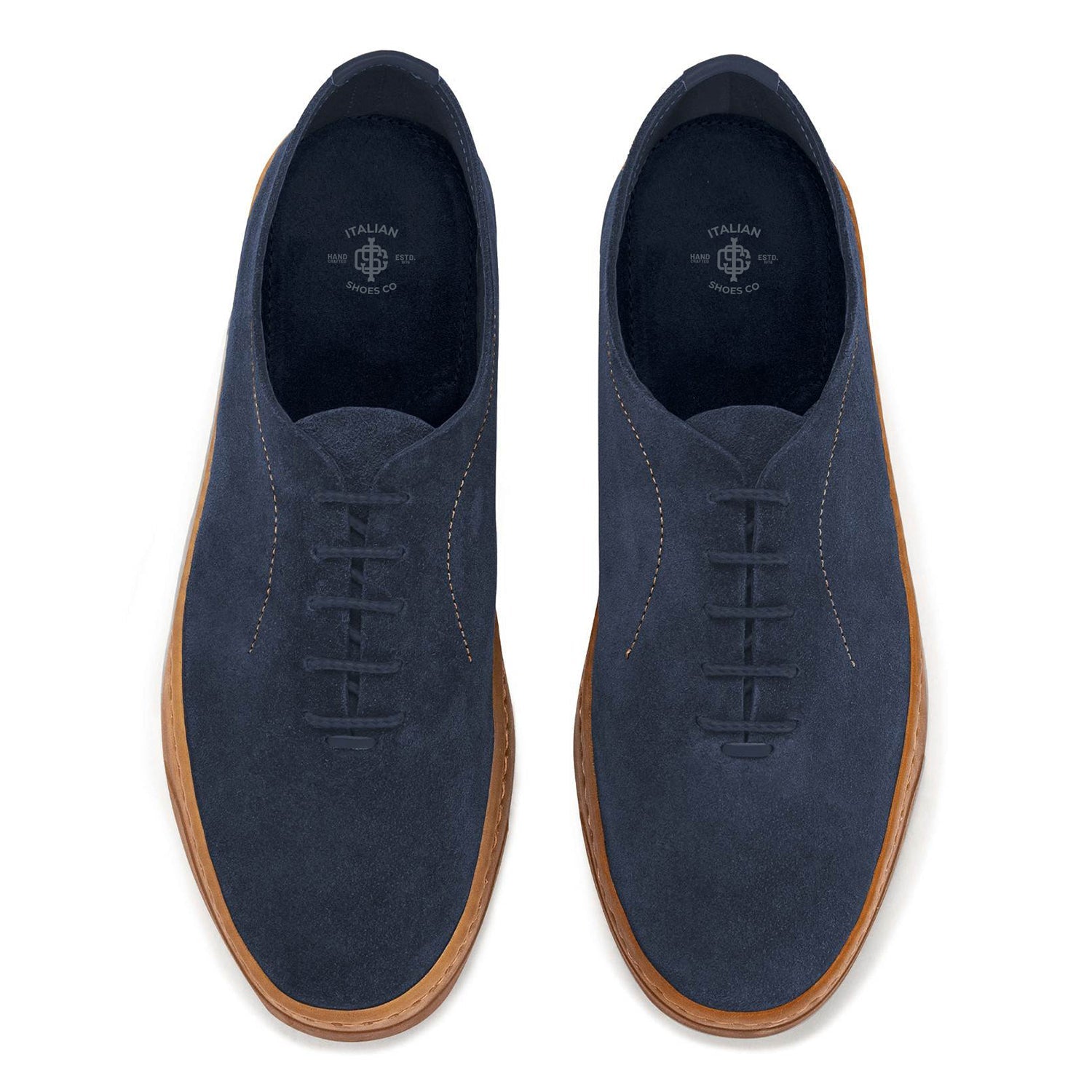Pilat Suede Calf Leather Denim Sneakers