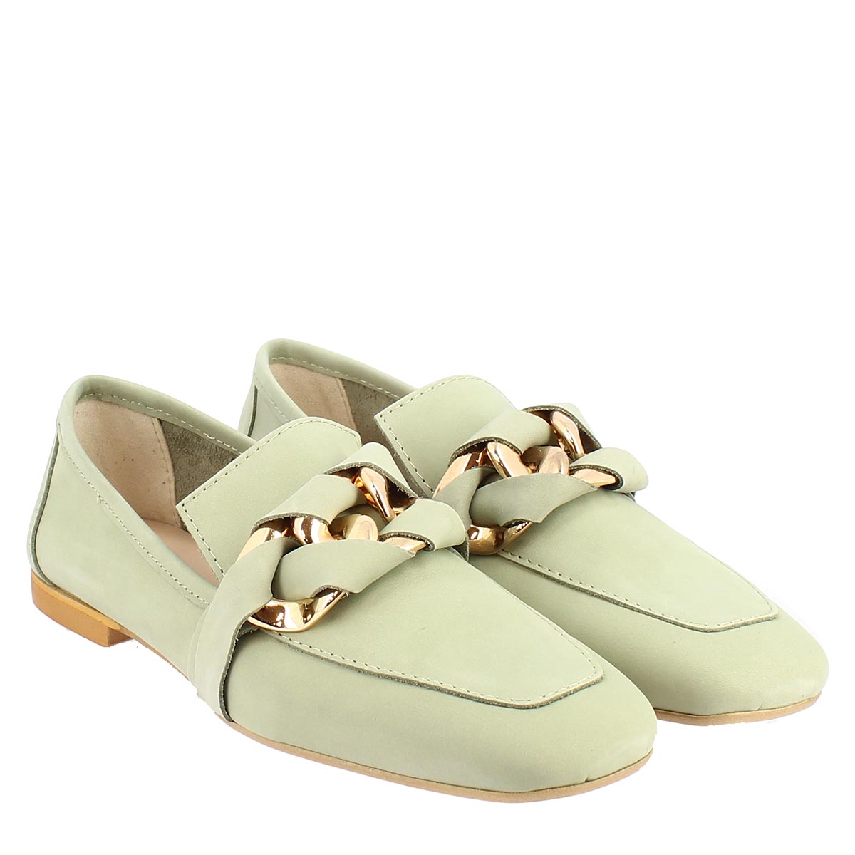 Aqua Green Women's Moccasin