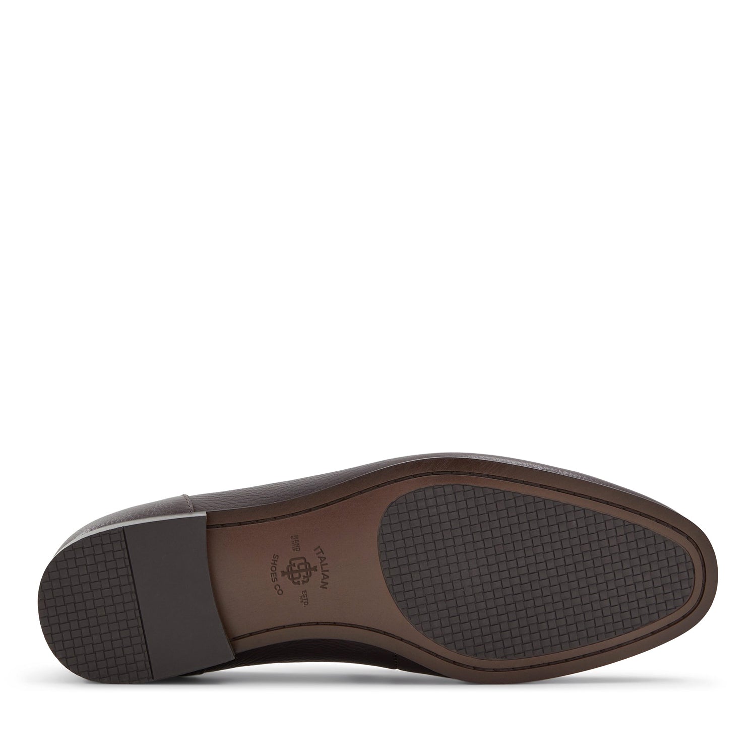 Brown Leather Top Braided Loafers