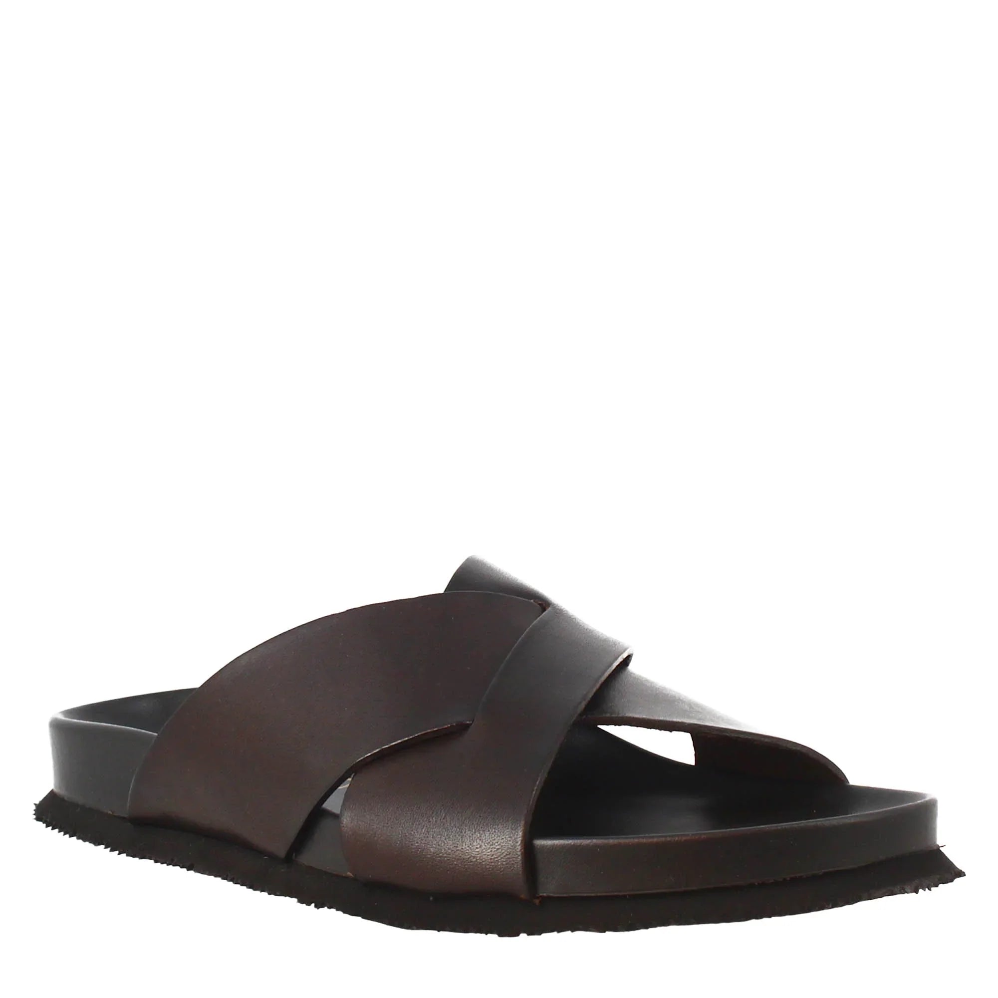 Sandals in leather
