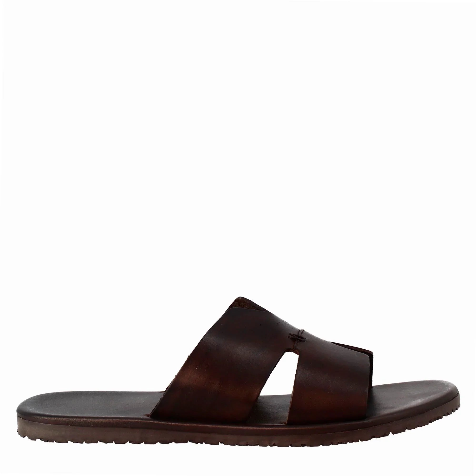 Dark Brown Handmade Slip on