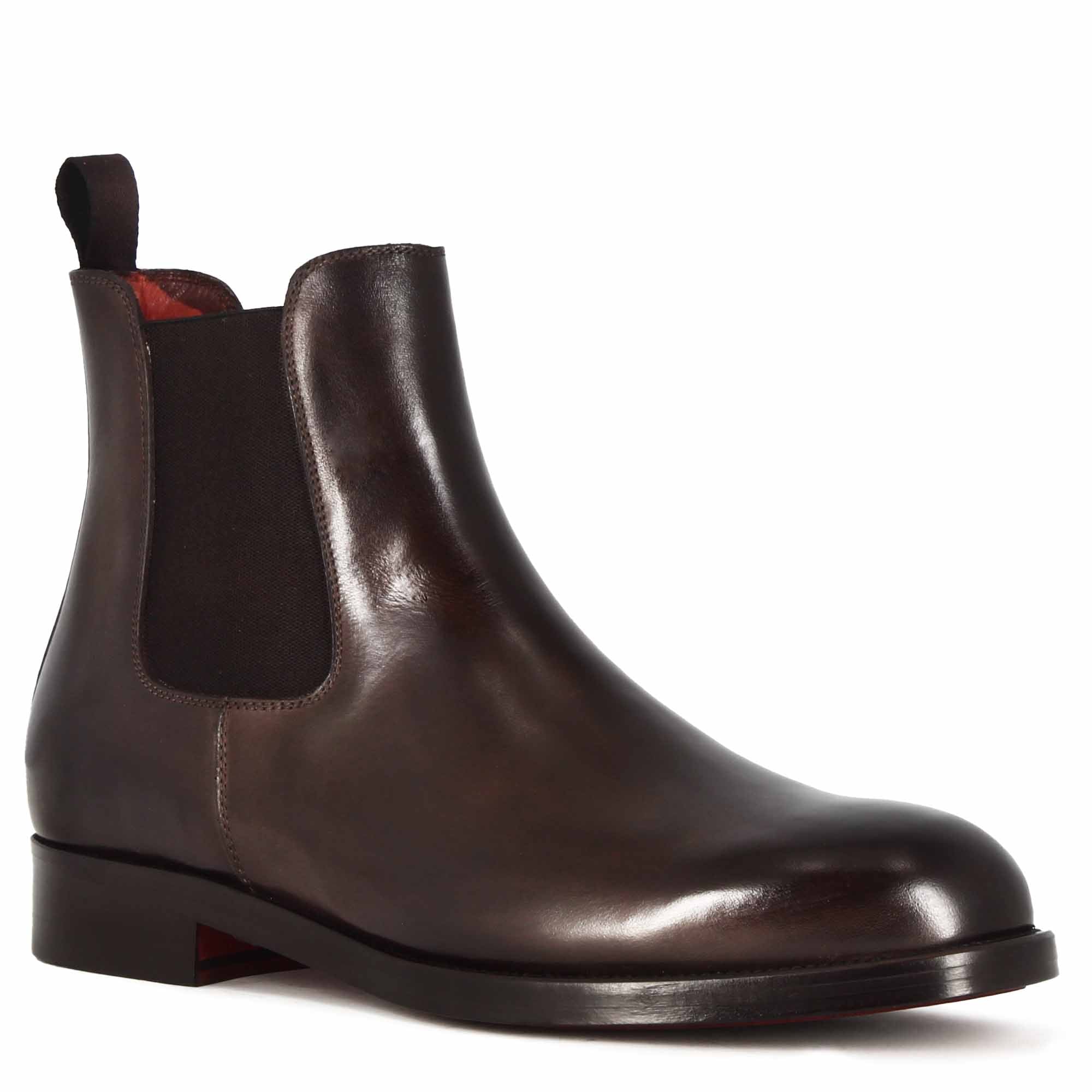 Handmade Leather Chelsea Boots