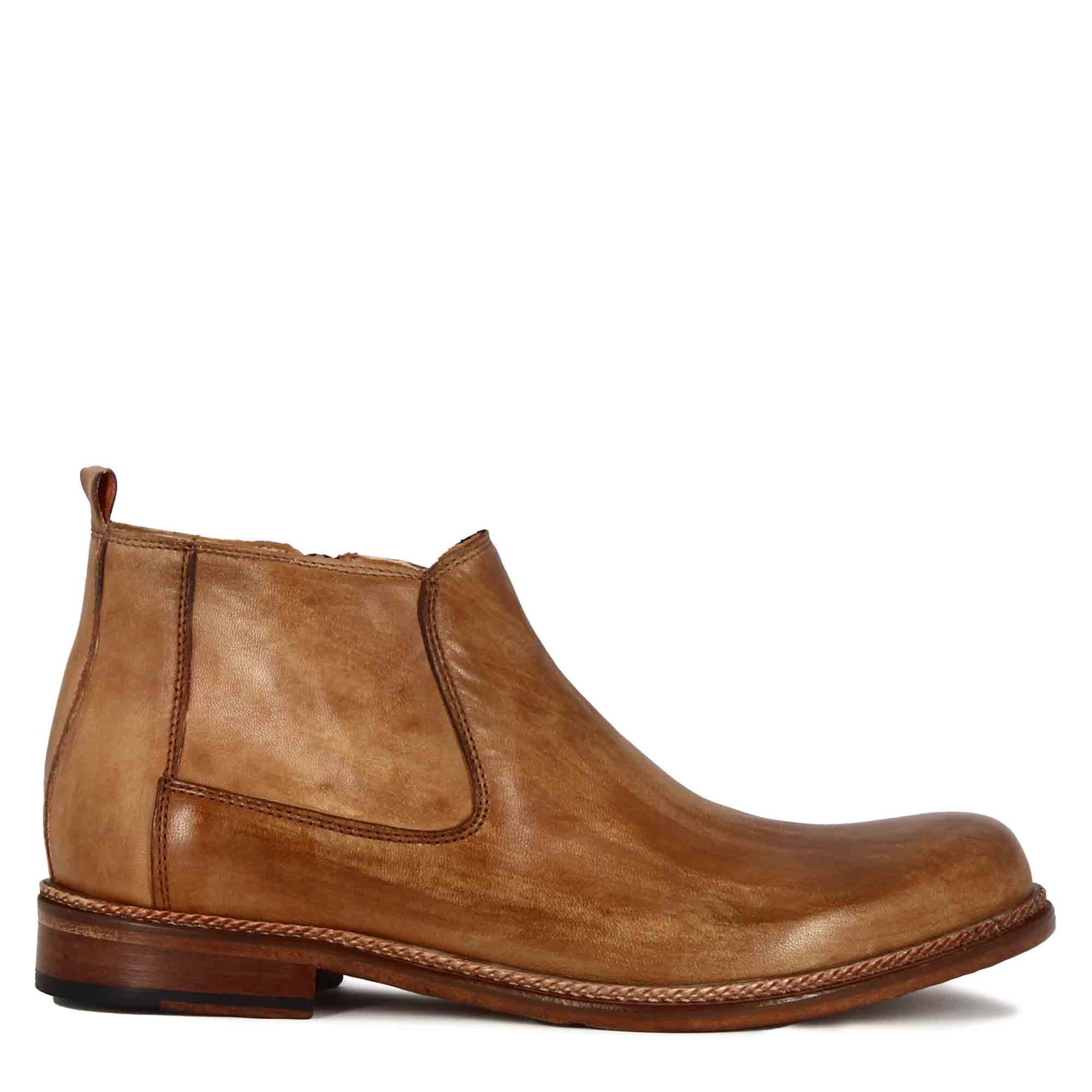 Handmade Leather Ankle Boots