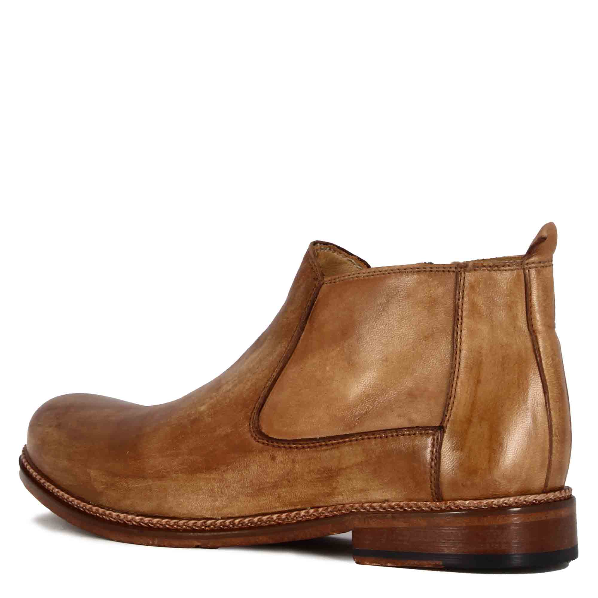 Handmade Leather Ankle Boots