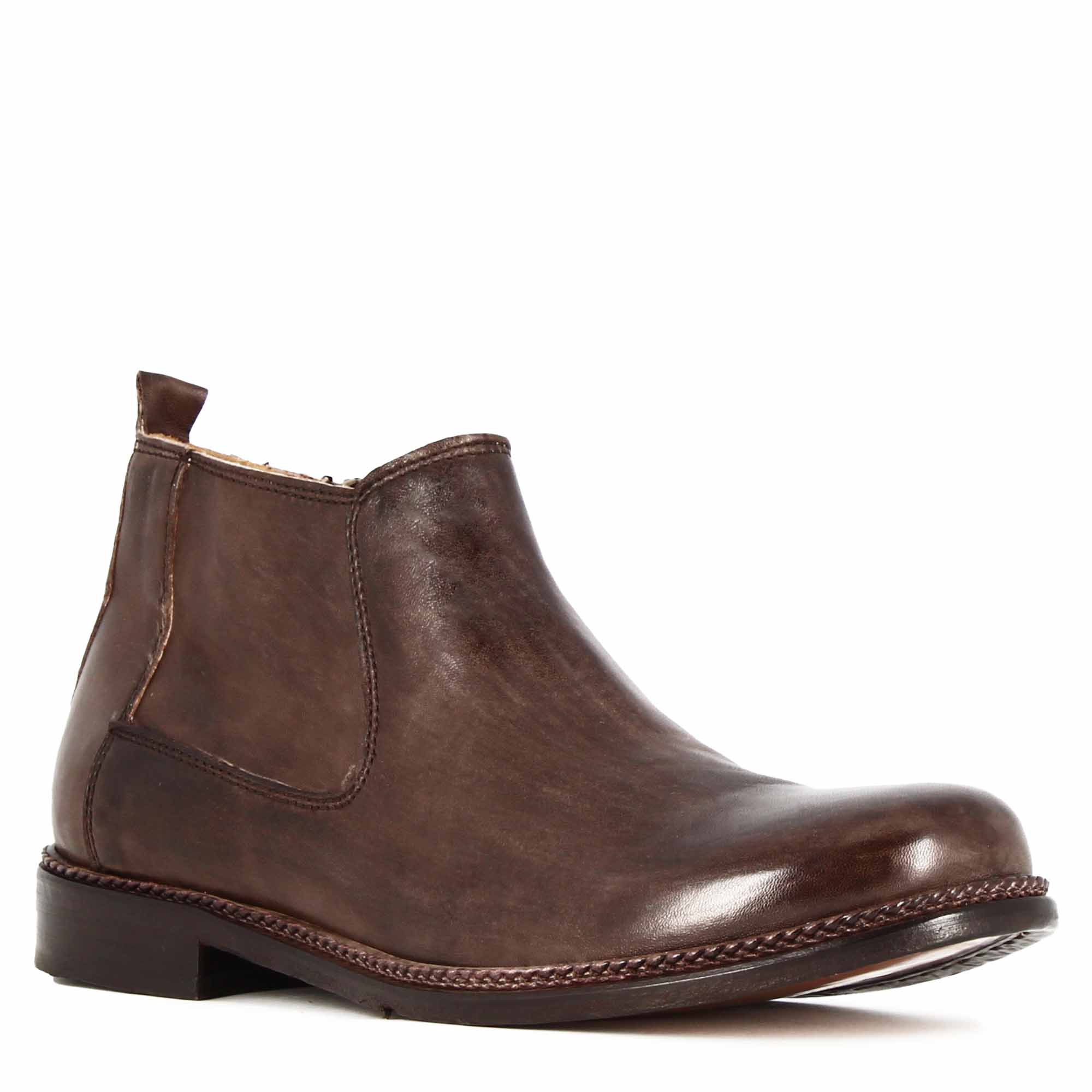 Classic Leather Ankle Boots