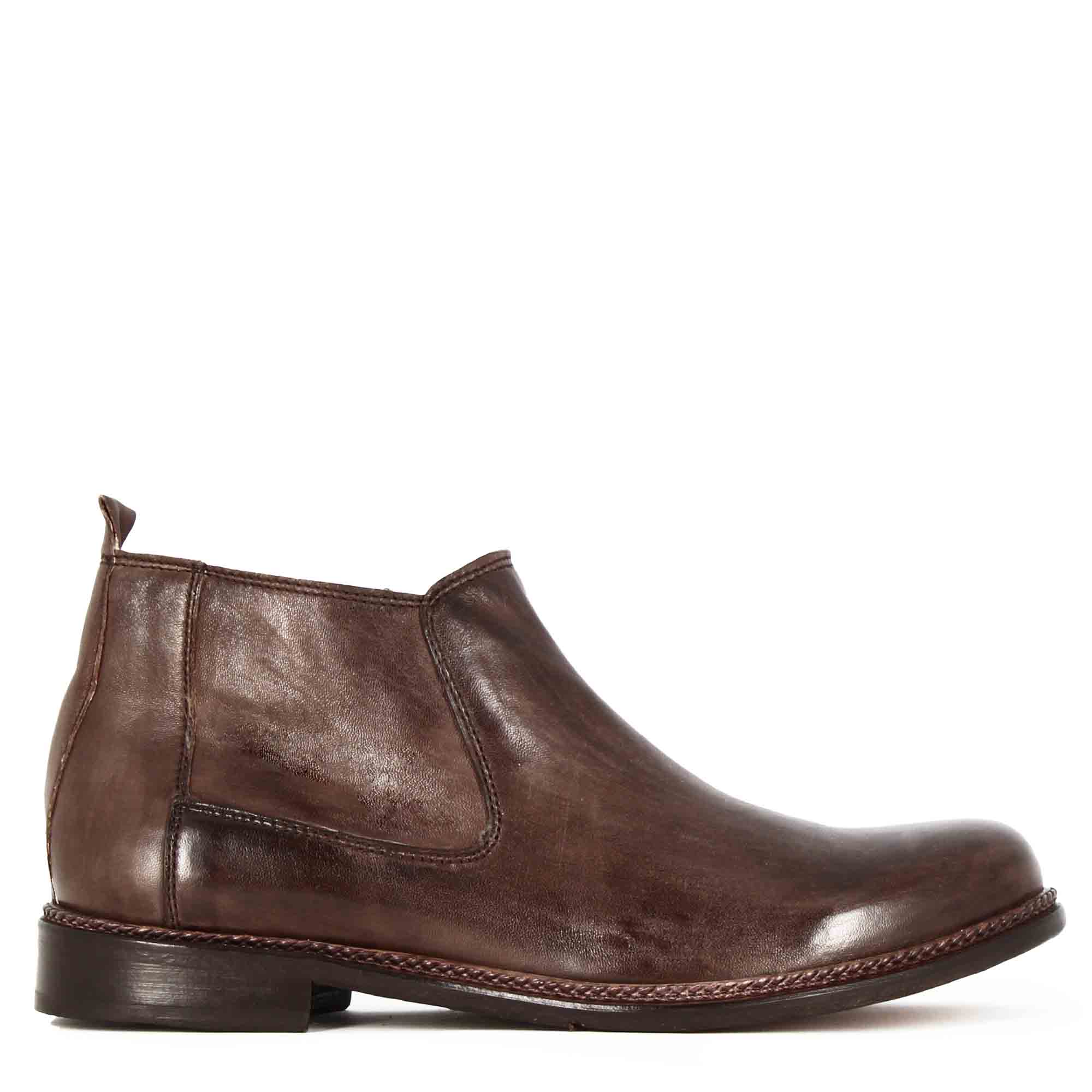 Classic Leather Ankle Boots
