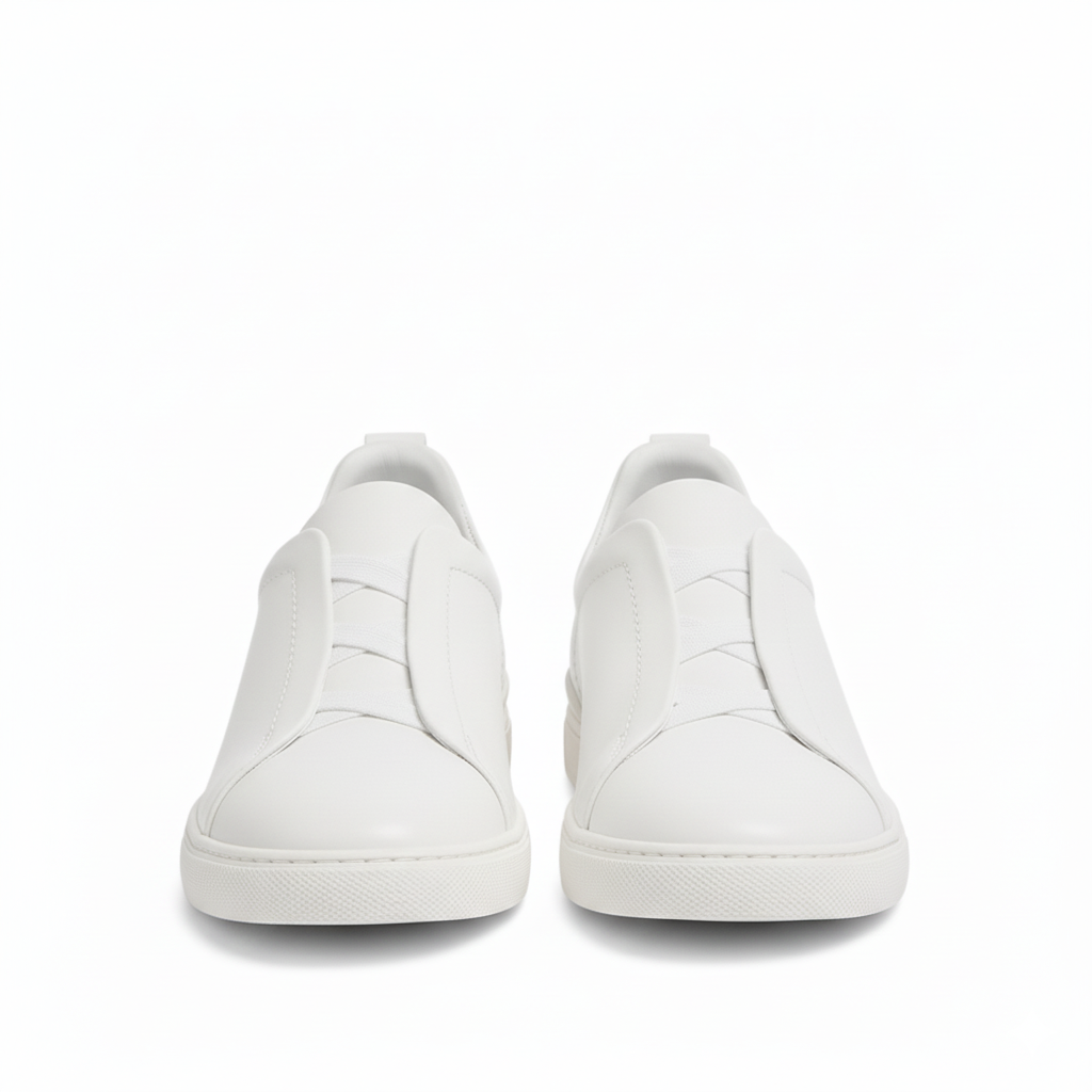 Luxury Edition Triple Stitch Leather Sneaker for Men s