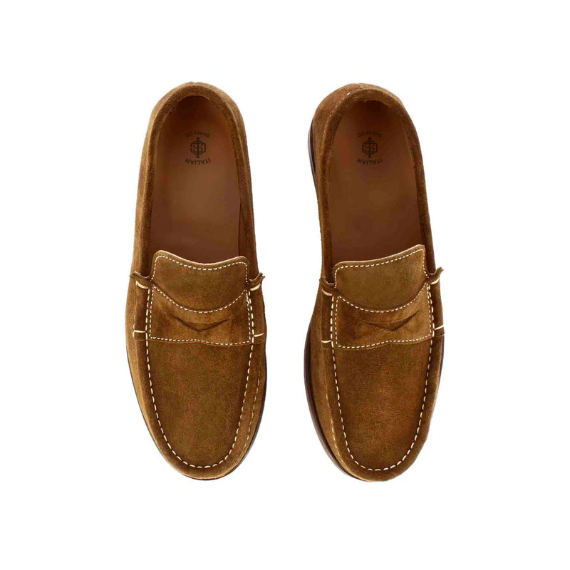 Handmade suede men's Loafer