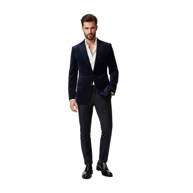 Italian Metallic Zipper Oxford